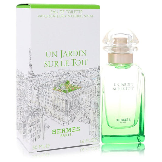 Un Jardin Sur Le Toit Eau De Toilette Spray By Hermes for Women 1.7 oz