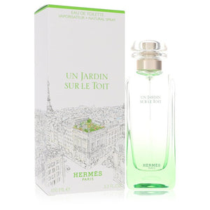 Un Jardin Sur Le Toit Eau De Toilette Spray By Hermes for Women 3.3 oz