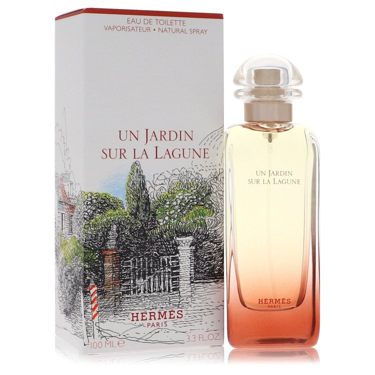 Un Jardin Sur La Lagune Eau De Toilette Spray By Hermes for Women 3.3 oz