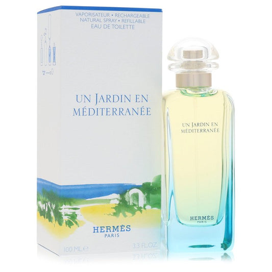 Un Jardin En Mediterranee Eau De Toilette Spray (Unisex) By Hermes for Women 3.4 oz