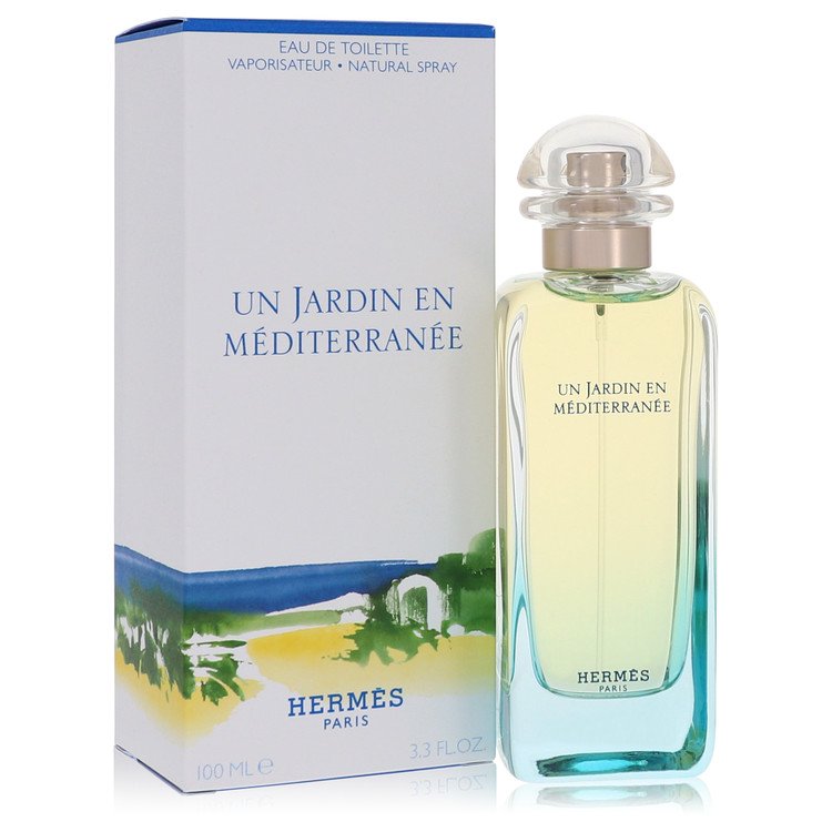 Un Jardin En Mediterranee Eau De Toilette Spray (Unisex) By Hermes for Men 3.4 oz