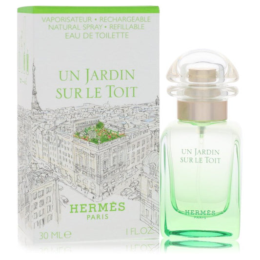 Un Jardin Sur Le Toit Eau De Toilette Spray By Hermes for Men 1 oz