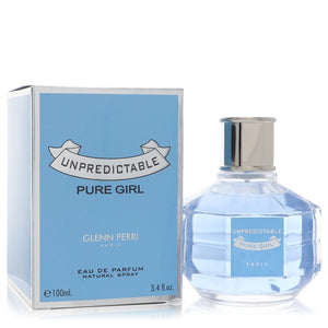 Unpredictable Pure Girl Eau De Parfum Spray By Glenn Perri for Women 3.4 oz