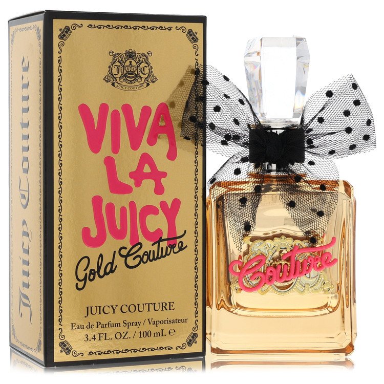 Viva La Juicy Gold Couture Eau De Parfum Spray By Juicy Couture for Women 3.4 oz