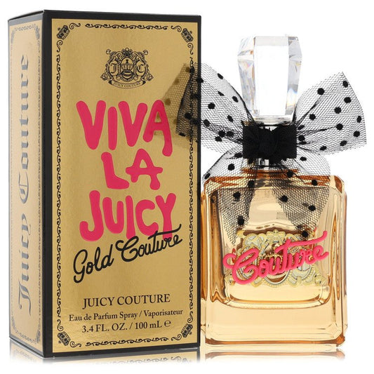 Viva La Juicy Gold Couture Eau De Parfum Spray By Juicy Couture for Women 3.4 oz