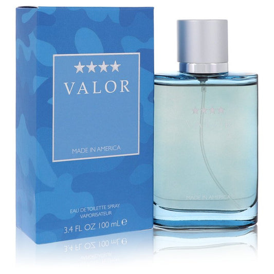 Valor Eau De Toilette Spray By Dana for Men 3.4 oz