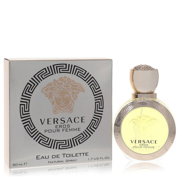 Versace Eros Eau De Toilette Spray By Versace for Women 1.7 oz