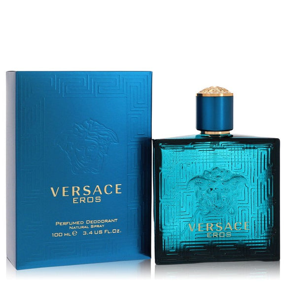 Versace Eros Deodorant Spray By Versace for Men 3.4 oz