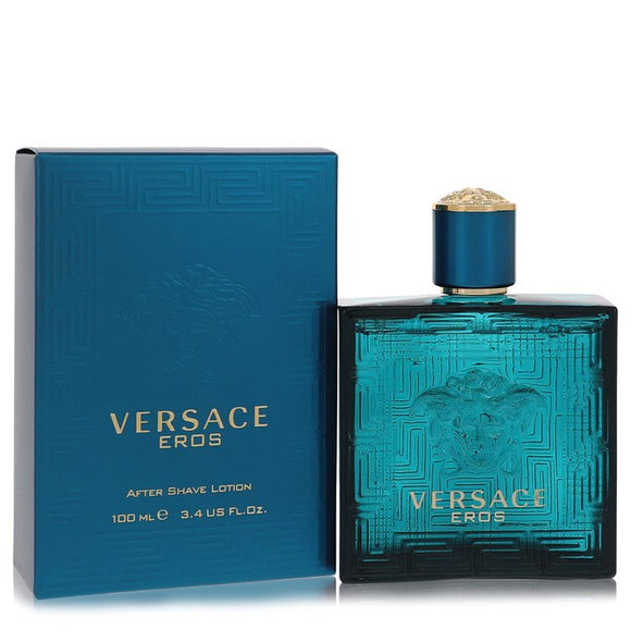 Versace Eros After Shave Lotion By Versace for Men 3.4 oz