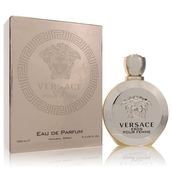 Versace Eros Eau De Parfum Spray By Versace for Women 3.4 oz