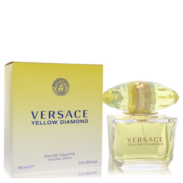Versace Yellow Diamond Eau De Toilette Spray By Versace for Women 3 oz