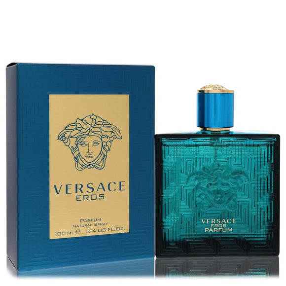 Versace Eros Cologne By Versace Parfum Spray for Men 3.4 oz