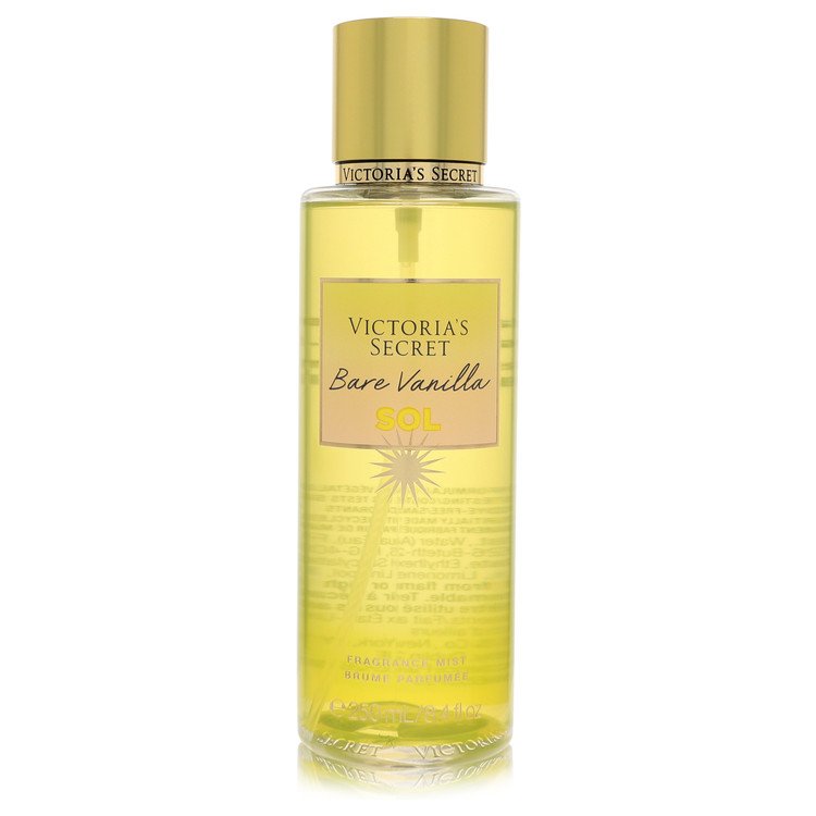 Victoria's Secret Bare Vanilla Sol Perfume By Victoria's Secret Fragrance Mist Spray for Women 8.4 oz