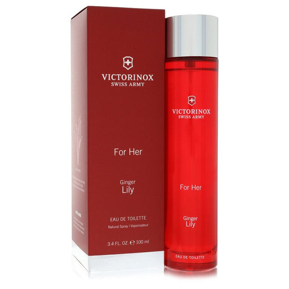 Victorinox Ginger Lily Eau De Toilette Spray By Victorinox for Women 3.4 oz