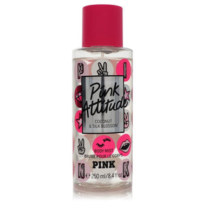 Victoria's Secret Pink Attitude Coconut & Blossom Perfume By Victoria's Secret Body Mist Spray for Women 8.4 oz