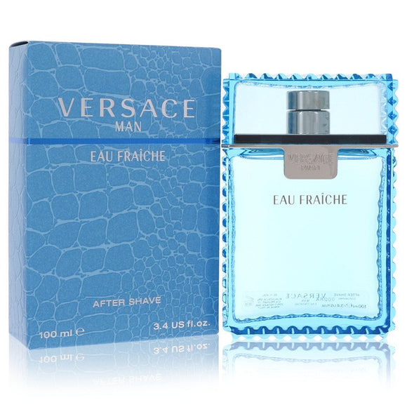 Versace Man Eau Fraiche After Shave By Versace for Men 3.4 oz