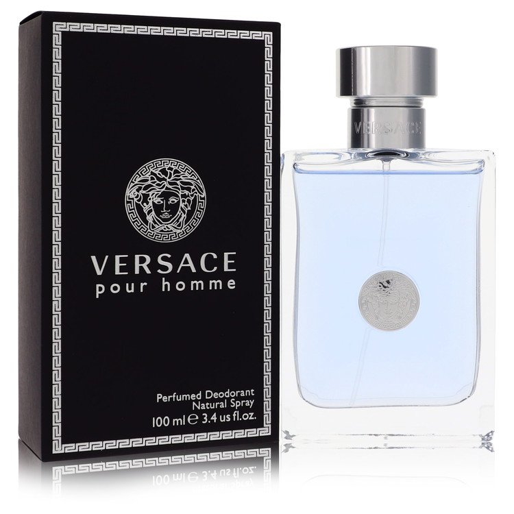 Versace Pour Homme Deodorant Spray By Versace for Men 3.4 oz