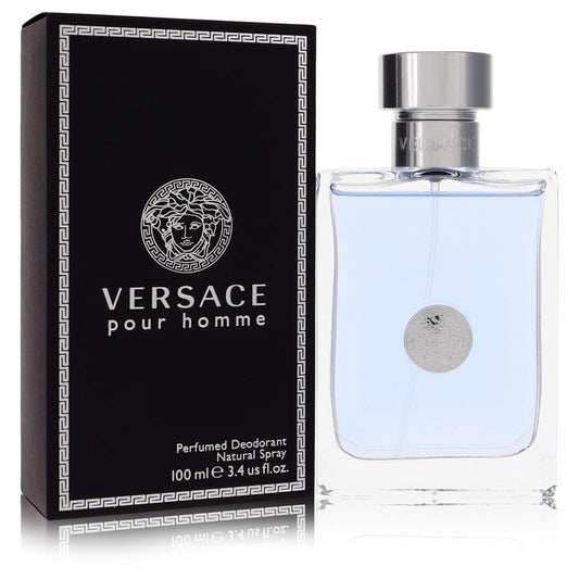 Versace Pour Homme Deodorant Spray By Versace for Men 3.4 oz