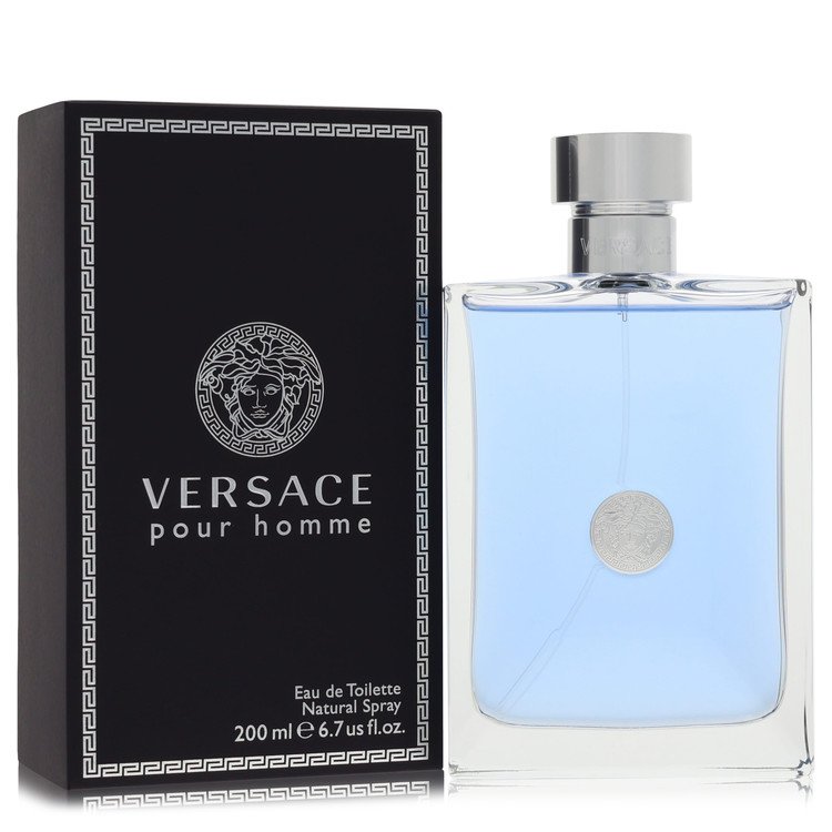 Versace Pour Homme Eau De Toilette Spray By Versace for Men 6.7 oz