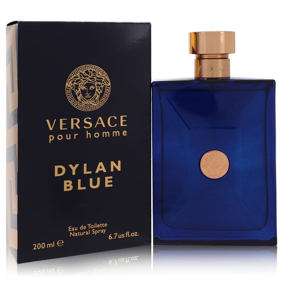 Versace Pour Homme Dylan Blue Eau De Toilette Spray By Versace for Men 6.7 oz
