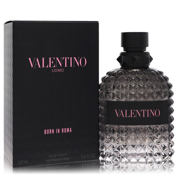 Valentino Uomo Born In Roma Eau De Toilette Spray By Valentino for Men 3.4 oz