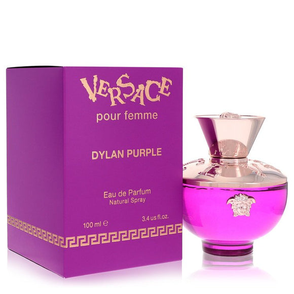 Versace Pour Femme Dylan Purple Perfume By Versace Eau De Parfum Spray for Women 3.4 oz