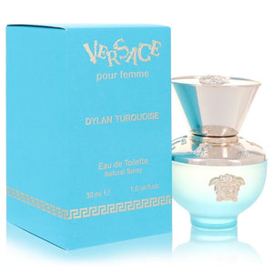 Versace Pour Femme Dylan Turquoise Eau De Toilette Spray By Versace for Women 1 oz