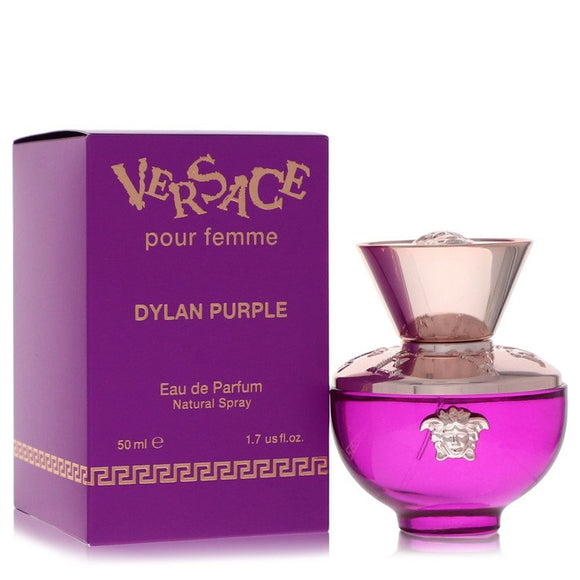 Versace Pour Femme Dylan Purple Perfume By Versace Eau De Parfum Spray for Women 1.7 oz