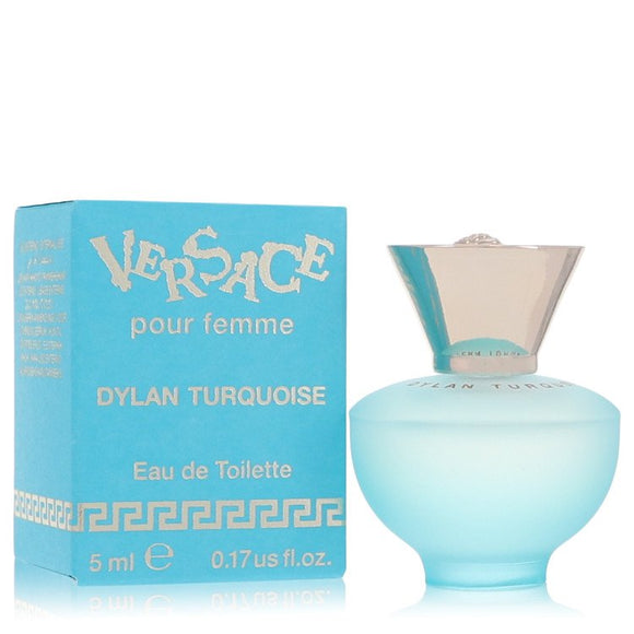 Versace Pour Femme Dylan Turquoise Mini EDT By Versace for Women 0.17 oz