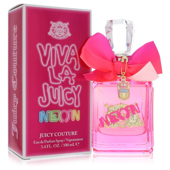 Viva La Juicy Neon Perfume By Juicy Couture Eau De Parfum Spray for Women 3.4 oz