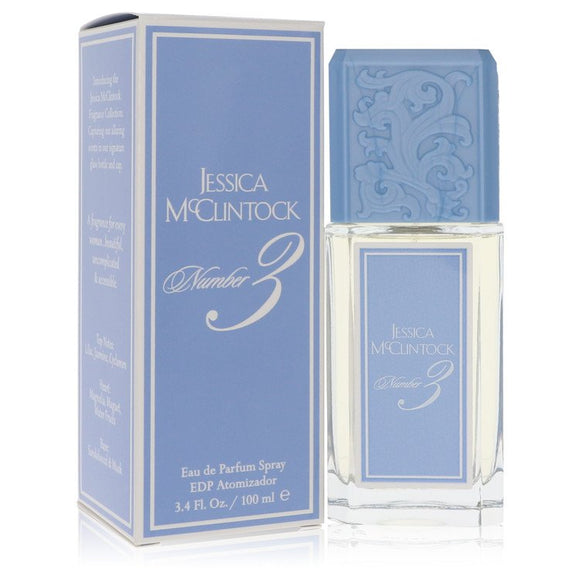 Jessica Mc Clintock #3 Eau De Parfum Spray By Jessica McClintock for Women 3.4 oz
