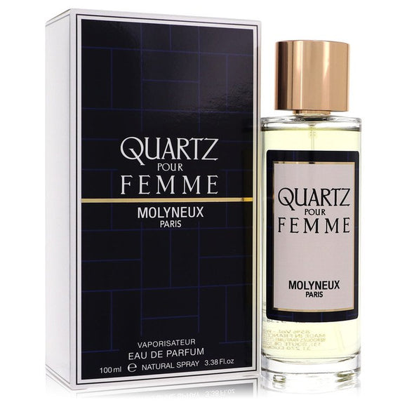 Quartz Eau De Parfum Spray By Molyneux for Women 3.4 oz