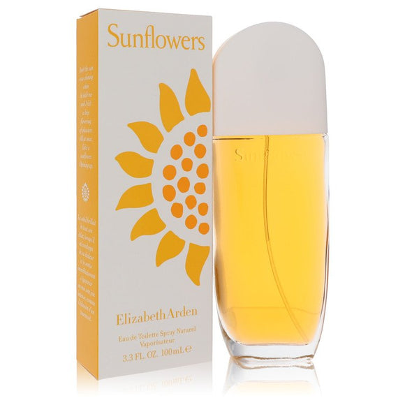 Sunflowers Eau De Toilette Spray By Elizabeth Arden for Women 3.3 oz