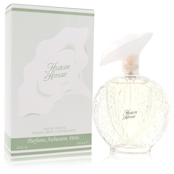 Histoire D'amour Eau De Toilette Spray By Aubusson for Women 3.4 oz