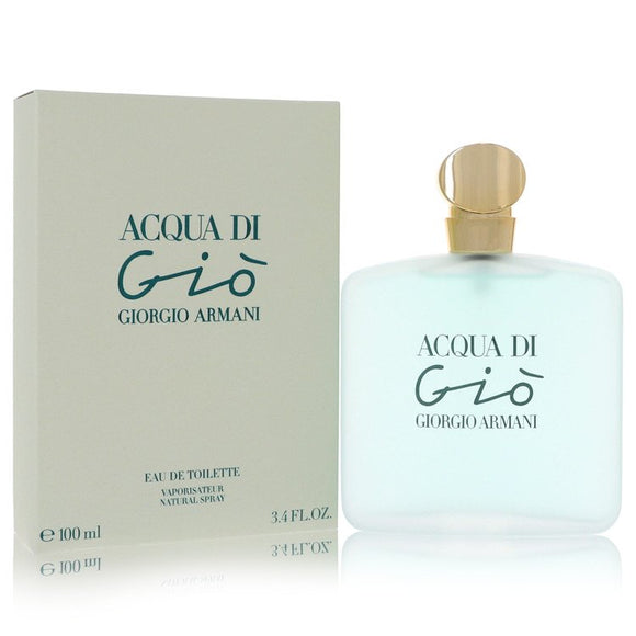 Acqua Di Gio Eau De Toilette Spray By Giorgio Armani for Women 3.3 oz