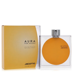 Aura Perfume By Jacomo Eau De Toilette Spray for Women 2.4 oz