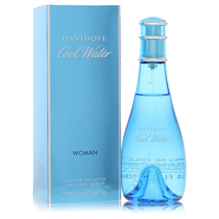 Cool Water Eau De Toilette Spray By Davidoff for Women 3.4 oz