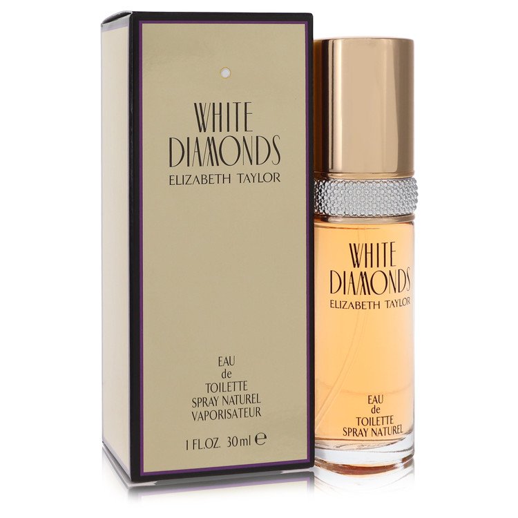 White Diamonds Eau De Toilette Spray By Elizabeth Taylor for Women 1 oz