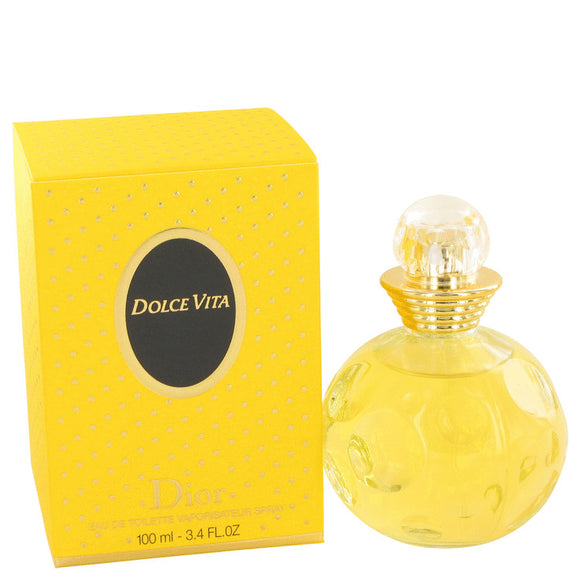 Dolce Vita Eau De Toilette Spray By Christian Dior for Women 3.4 oz