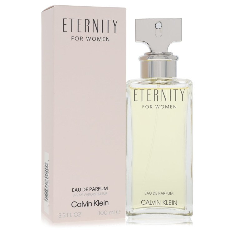 Eternity Eau De Parfum Spray By Calvin Klein for Women 3.4 oz