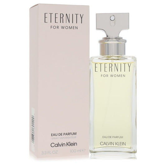 Eternity Eau De Parfum Spray By Calvin Klein for Women 3.4 oz
