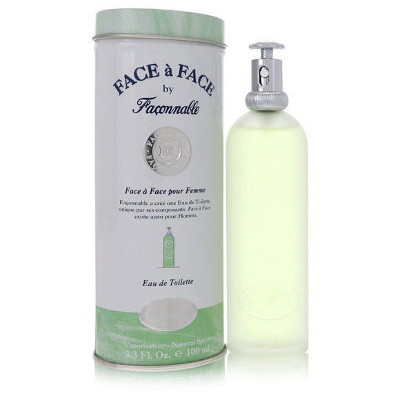 Face A Face Eau De Toilette Spray By Faconnable for Women 3.4 oz