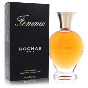 Femme Rochas Eau De Toilette Spray By Rochas for Women 3.4 oz