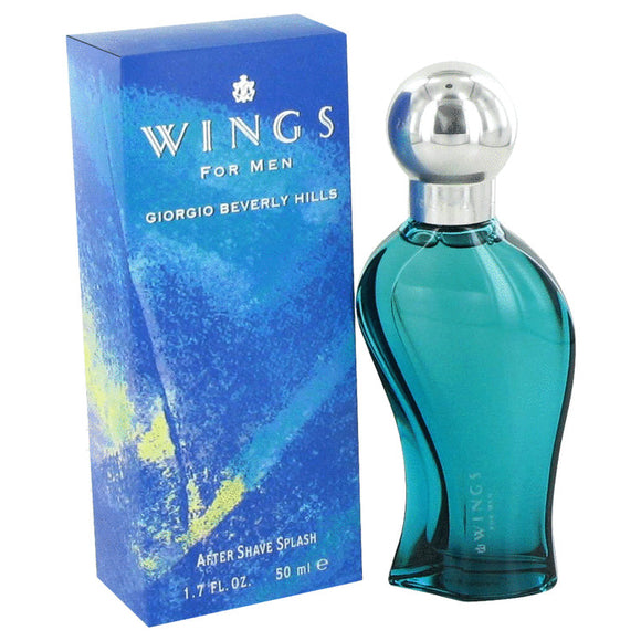 Wings After Shave By Giorgio Beverly Hills for Men 1.7 oz