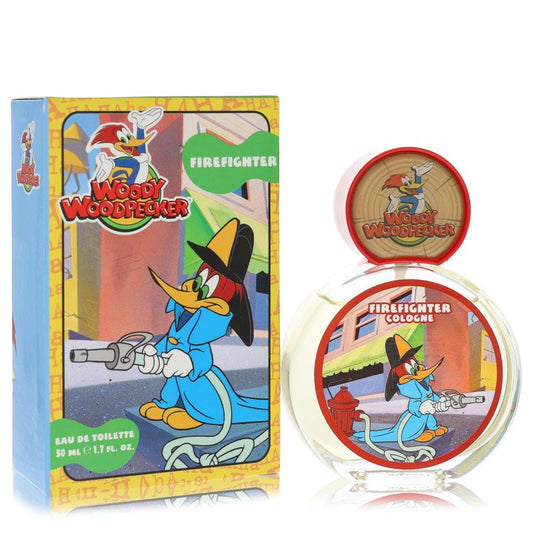 Woody Woodpecker Firefighter Eau De Toilette Spray By First American Brands for Men 1.7 oz