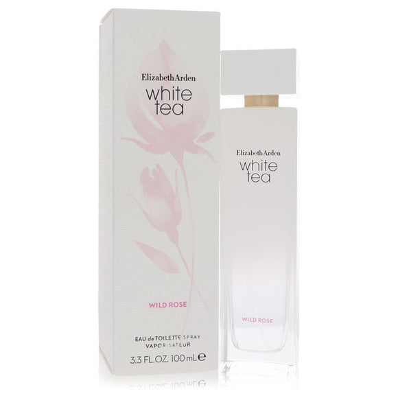 White Tea Wild Rose Eau De Toilette Spray By Elizabeth Arden for Women 3.3 oz