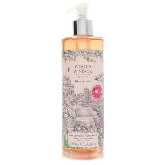 White Jasmine Hand Wash By Woods of Windsor for Women 11.8 oz