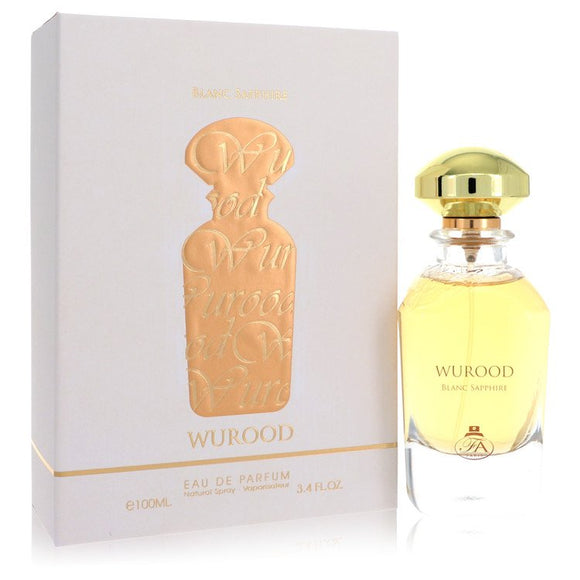 Wurood Blanc Sapphire Perfume By Fragrance World Eau De Parfum Spray for Women 3.4 oz