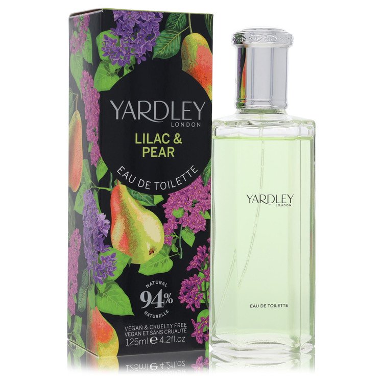 Yardley Lilac & Pear Eau De Toilette Spray By Yardley London for Women 4.2 oz