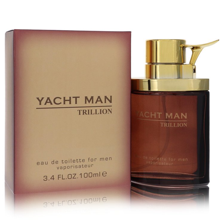 Yacht Man Trillion Eau De Toilette Spray By Myrurgia for Men 3.4 oz